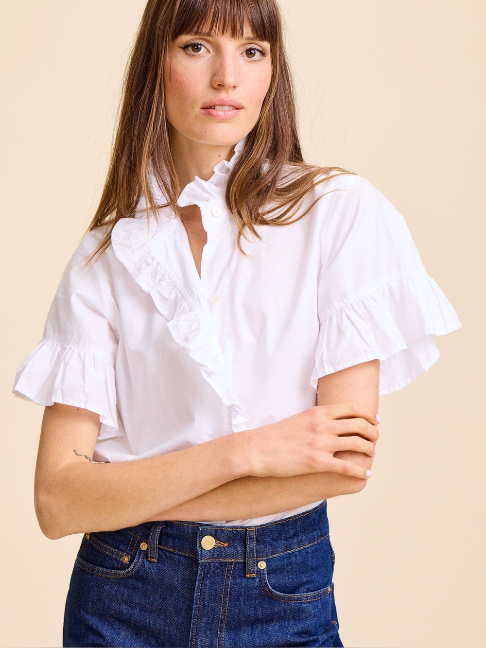 MIllie Vanessa Top in White